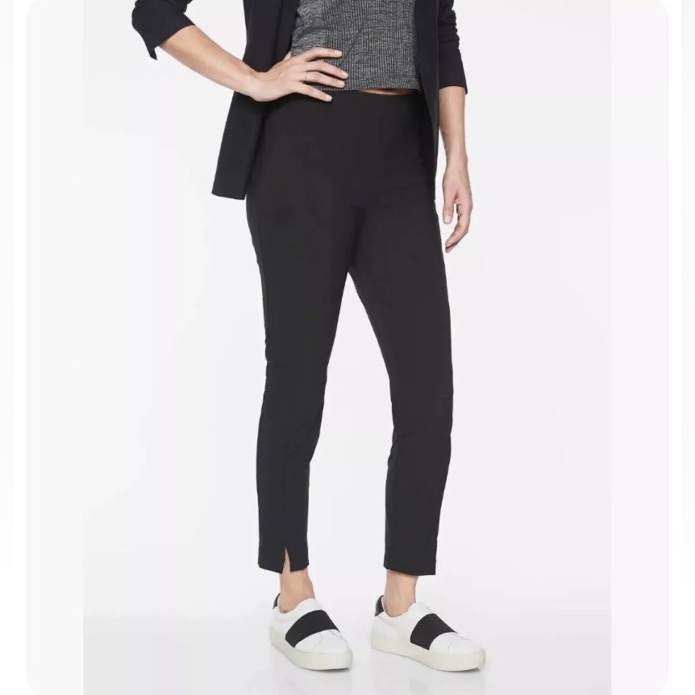ATHLETA Wander Slim Ankle Pants Gray SZ 8 and 8P